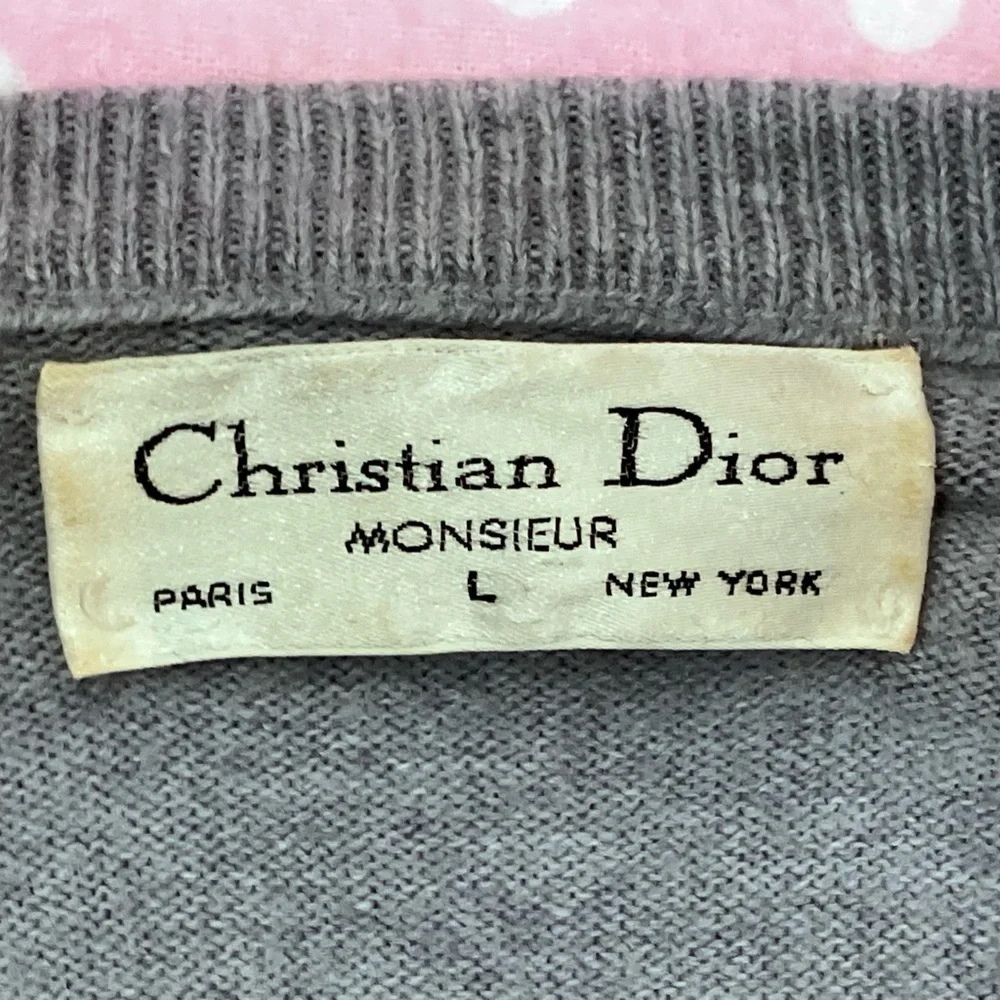 Vintage Christian Dior “Monsieur”  Sweater L